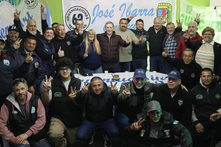 Fernando Gray presentó la propuesta de Unión Federal en el sindicato de Guincheros de Mar del Plata