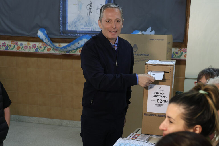 Elecciones Legislativas Nacionales 2025: Fernando Gray emitió su voto