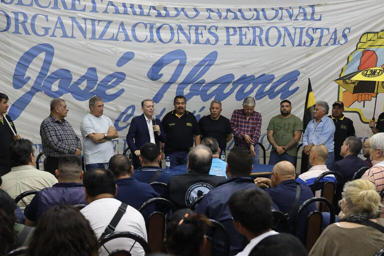 Fernando Gray junto a las 62 Organizaciones Peronistas de cara a las elecciones legislativas